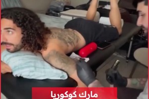 言而有信！世界杯夺冠后，库库真把主帅德拉富恩特纹在身上☺️