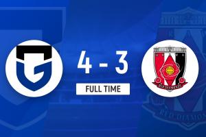 战报：大阪钢巴4-3险胜浦和红钻